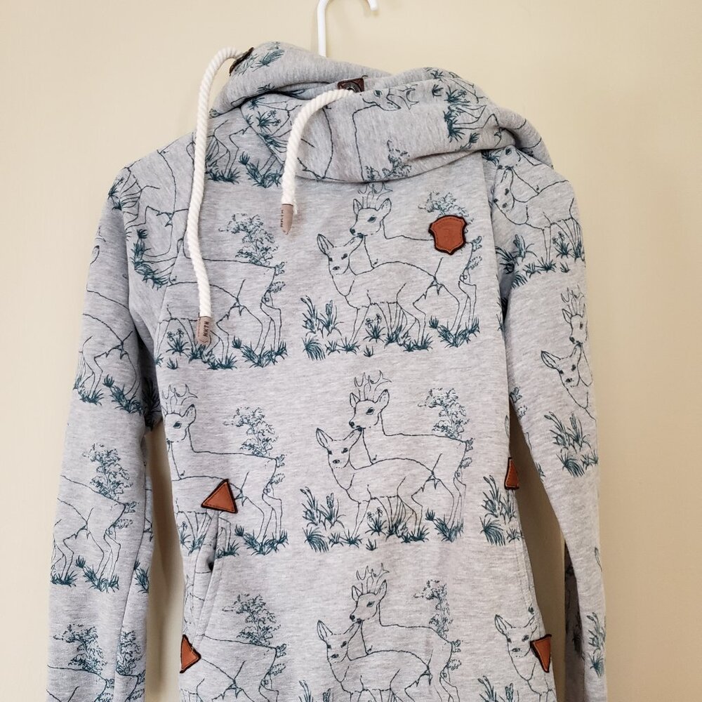 Share Naketano Deer Sweatshirt Hoodie